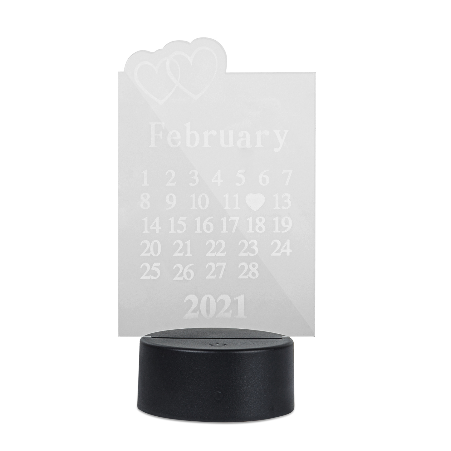 Customised Calendar Night Light-Jessemade AU