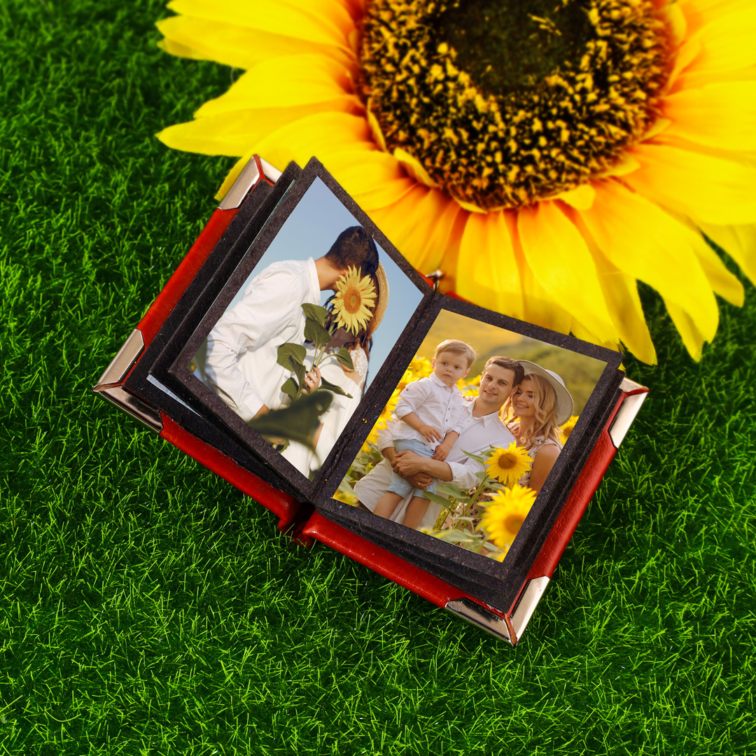 Personalised Mini Album Keychain Custom 5 Photos Keychain Gifts For Her-Jessemade AU