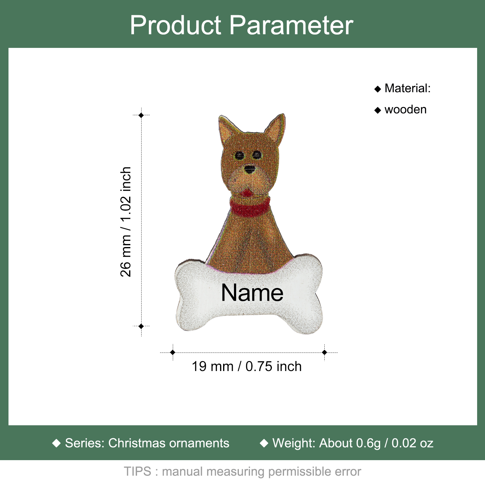 Add DIY Pet Ornament Stick-on The Family Ornament-Jessemade AU