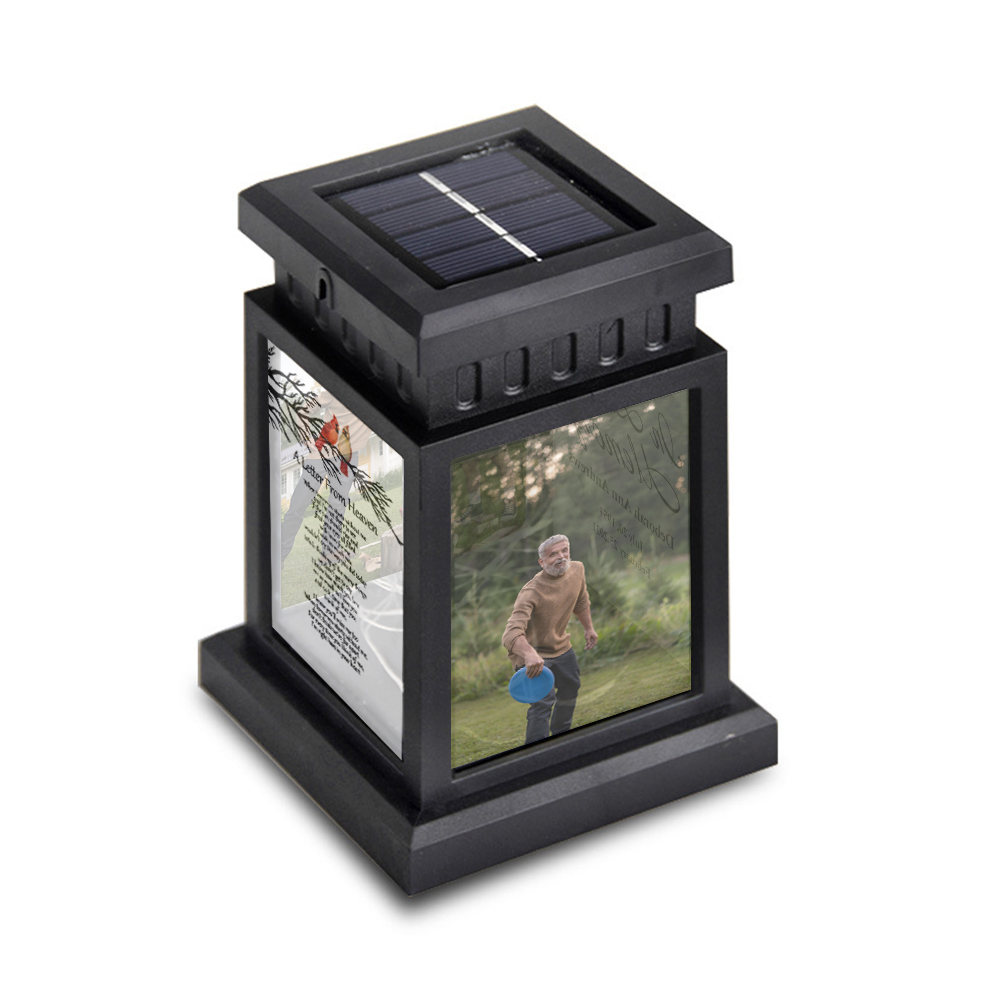 Personalised Photo Lantern Lamp Cardinals Memorial Sympathy gift-Jessemade AU