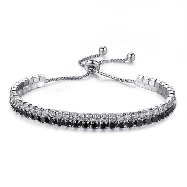 Cubic Zirconia Tennis Bracelet For Women-Jessemade AU