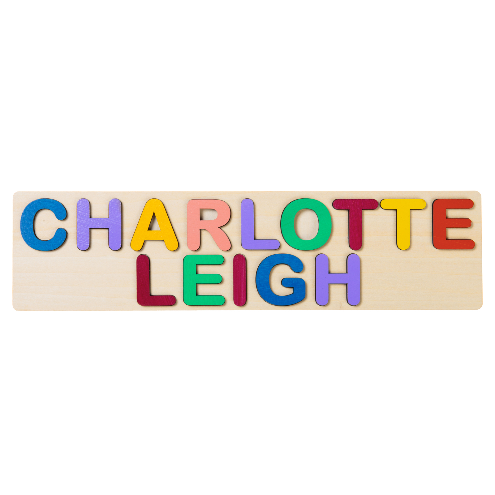 Personalised Kid's Wooden Name Alphabet Puzzle Toy for Toddlers Early Learning Child Toy-Jessemade AU