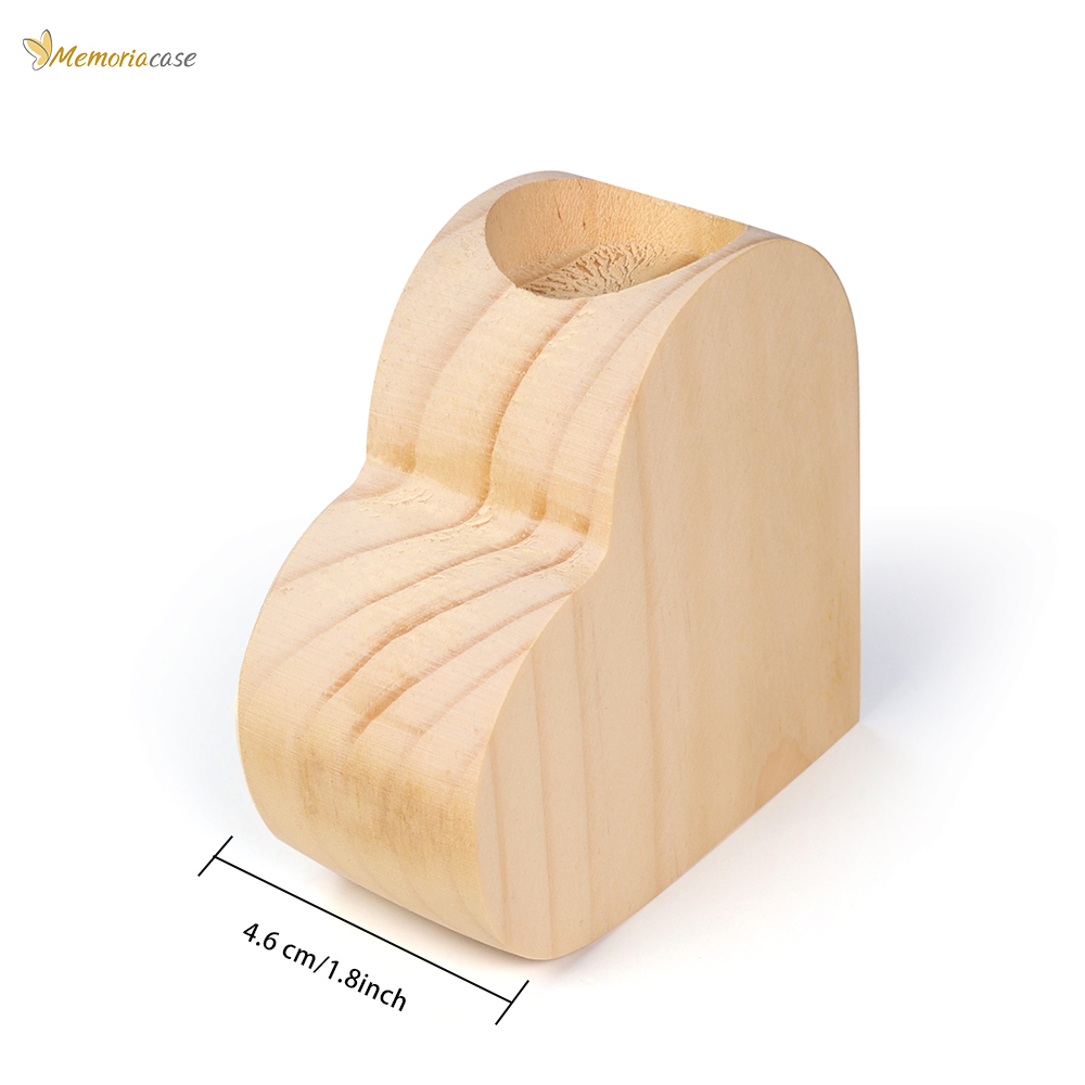 To My Bonus Nanny/Grandma/Nan Violets Heart Candlestick "Life Gave Me The Gift of You" Wooden Candle Holder-Jessemade AU