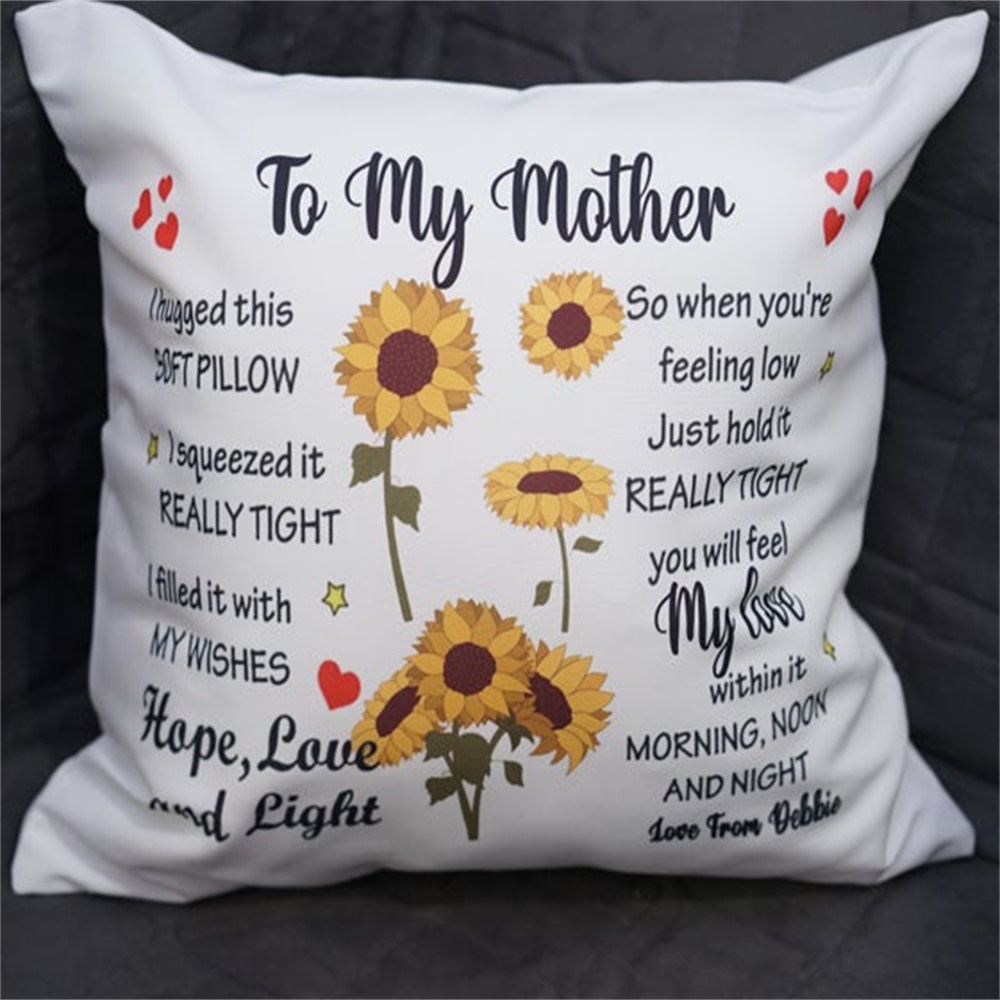 To My Mom-Personalised Pillow Case-Jessemade AU