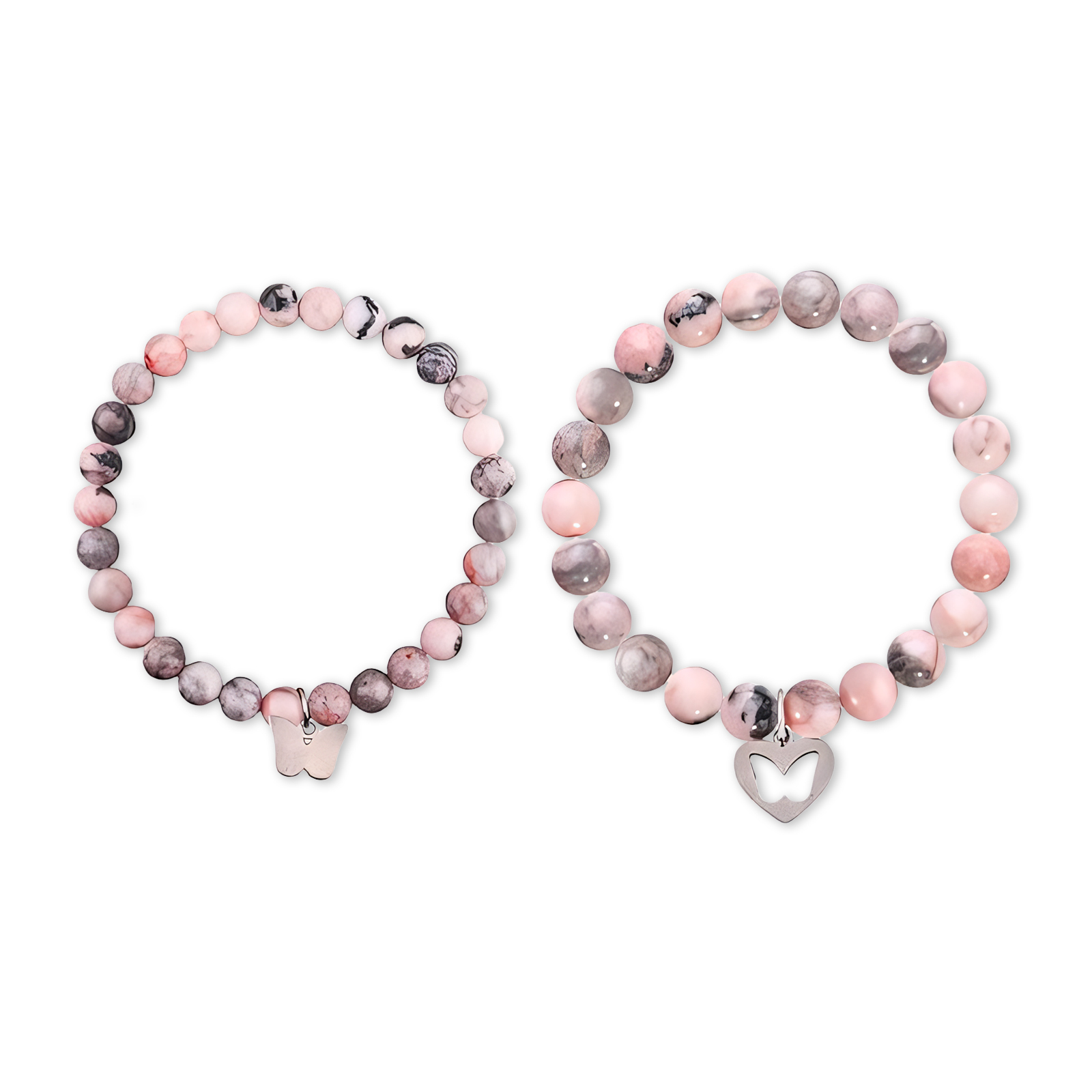 2 Pcs Bracelet Set Bear Pendant Adjustable Bracelets with Message Card Gifts for Her - Mother and Daughter Never Truly Apart-Jessemade AU