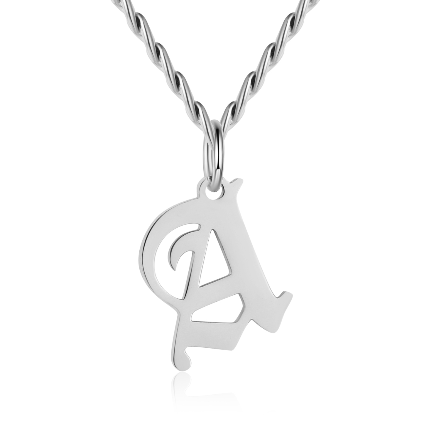 Personalised Letter Necklace Classic Jewelry Gift For Her-Jessemade AU