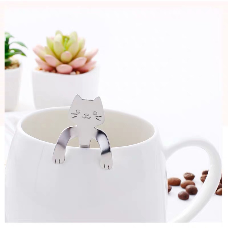 Cat Spoon Stainless Steel Spoon Cute Family Gifts-Jessemade AU