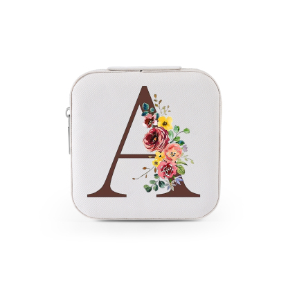 Custom Letter Jewelry Gift Box Personalised Travel Jewelry Box Gift for Women Girls-Jessemade AU