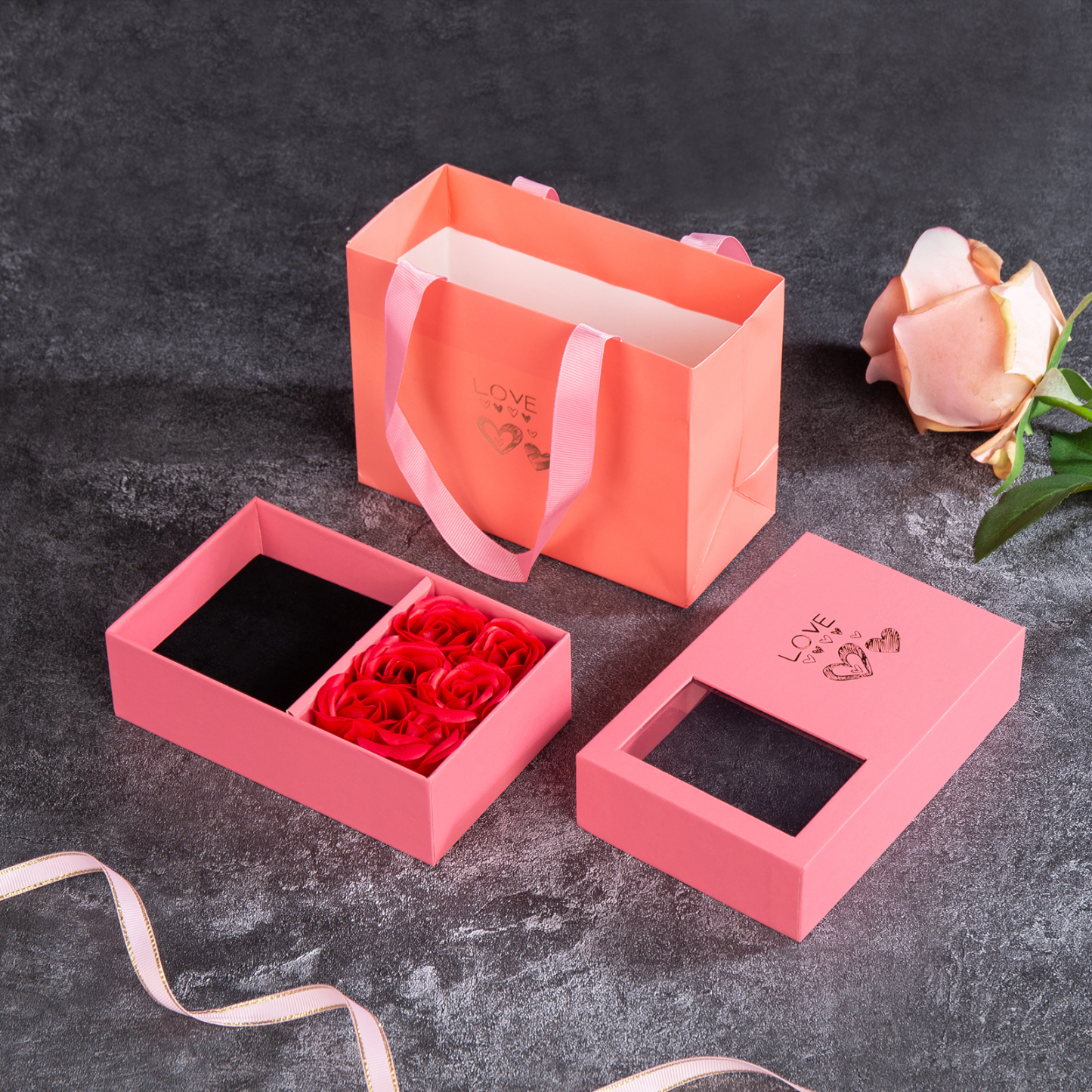 Enchanted Rose Jewelry Box Gift Package-Jessemade AU