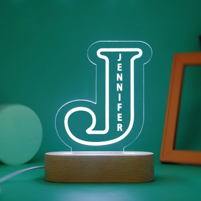 Personalised Letter Neon Night Light-Jessemade AU