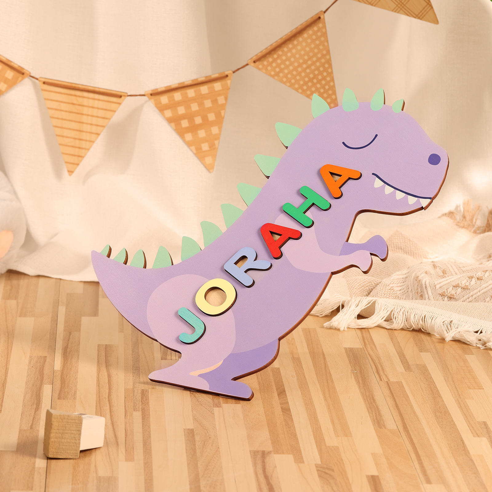 Customised Kid's Wooden Name Puzzle Toy for Toddlers Early Learning Child Toy-Jessemade AU