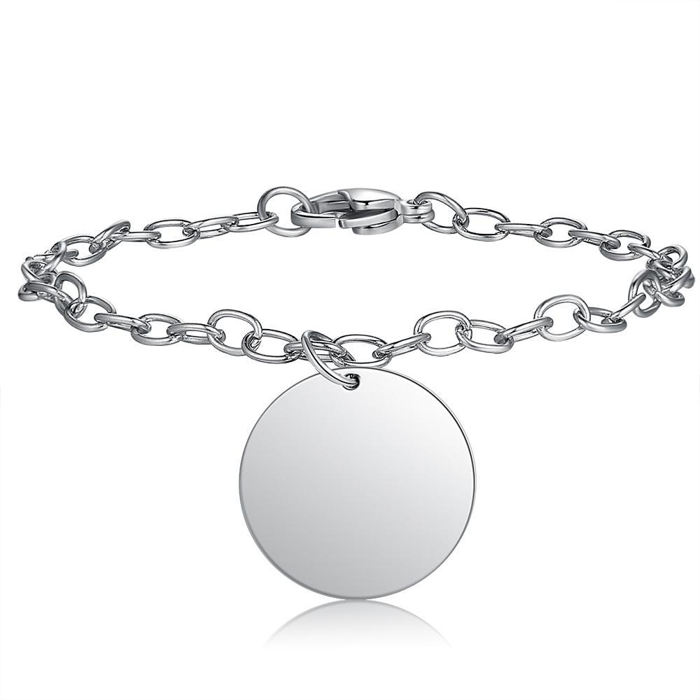 Personalised Heart Photo Locket Bracelet Custom Photo Bracelet Gifts For Her-Jessemade AU