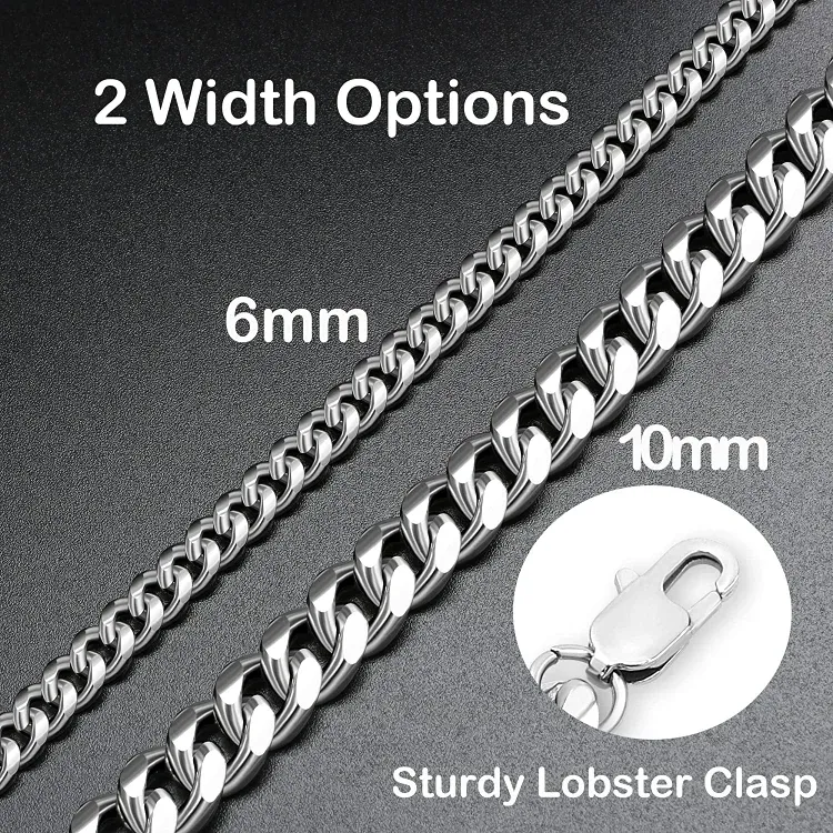 To My Grandson Believe Deep In Your Heart Cuban Chain Bracelet Birthday Gift-Jessemade AU