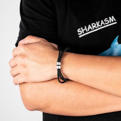 Personalised Men's Bracelets Charm Bracelet Gift for Dad-Jessemade AU