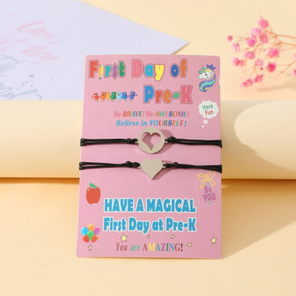 Bracelet for Women Dainty Teen Heart Bracelet Size Adjustable for Girls-Jessemade AU