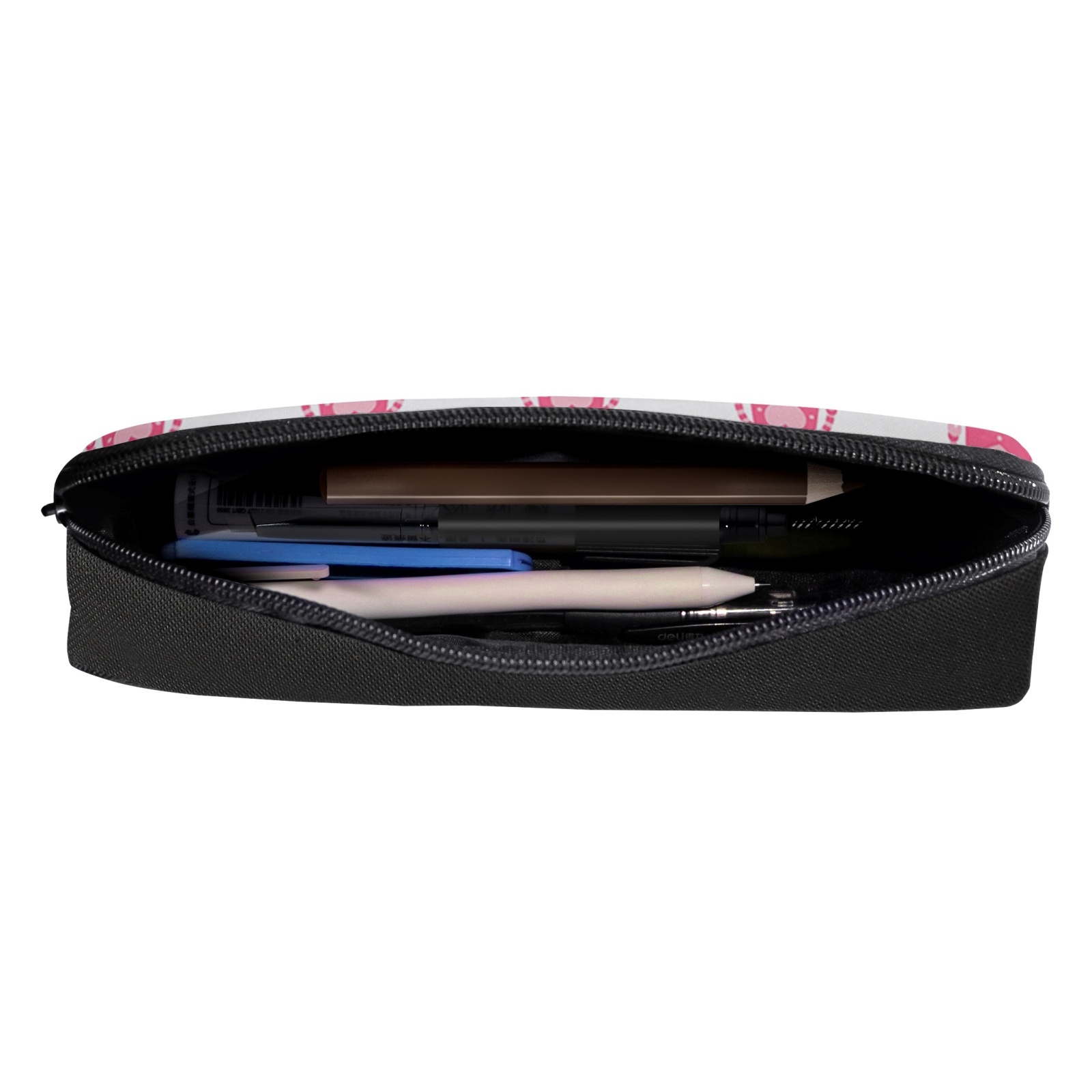 Custom Name Pen Case Personalised  Pink People Pen Bag Back to School Gifts for Students-Jessemade AU