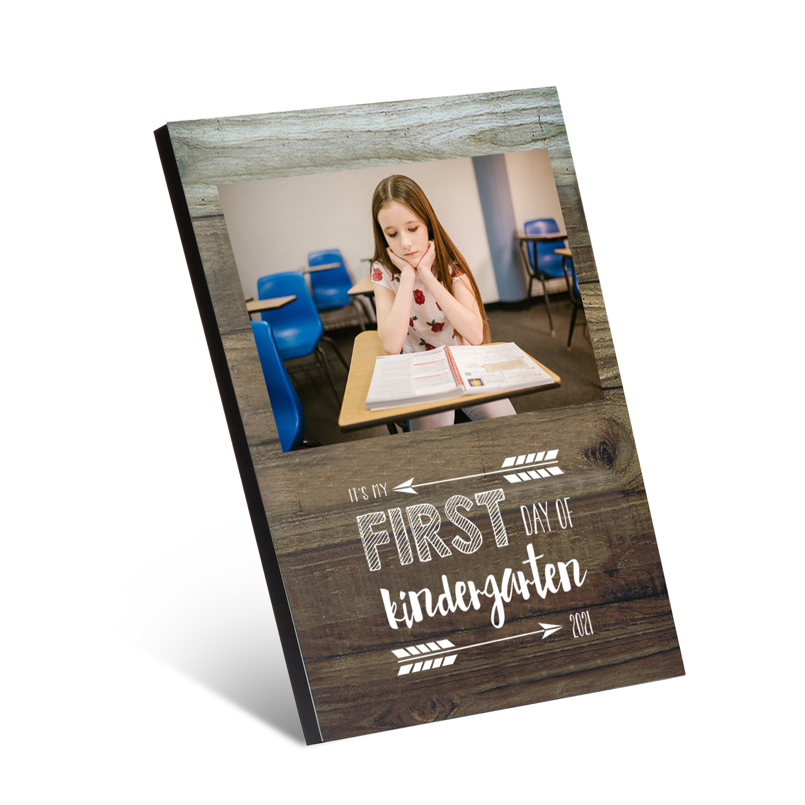 It's My First Day Of Kindergarten-Personalised Photo Frame And A Picture For Lover-Jessemade AU