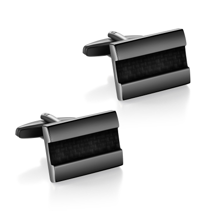 Personalised Men's Cufflinks Custom 2 Names Engraved 2 Dates Metal Cufflinks Wedding Gift for Him-Jessemade AU
