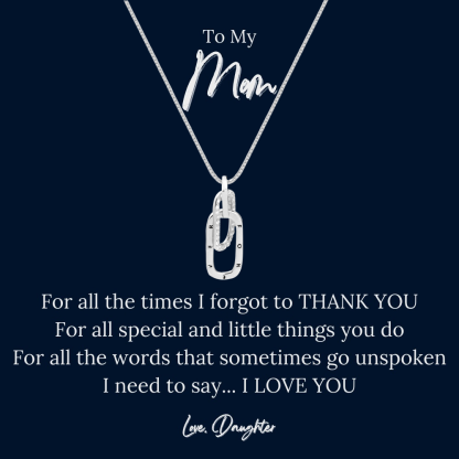 925 Sterling Silver Jessemade Forever Linked Together Necklace Best Gift For Her-Jessemade AU