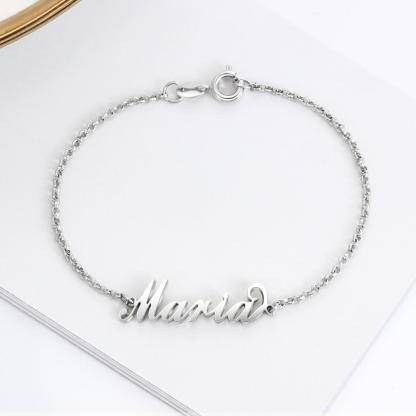 Personalised Bracelet Custom 1 Name Bracelet Gift For Women-Jessemade AU