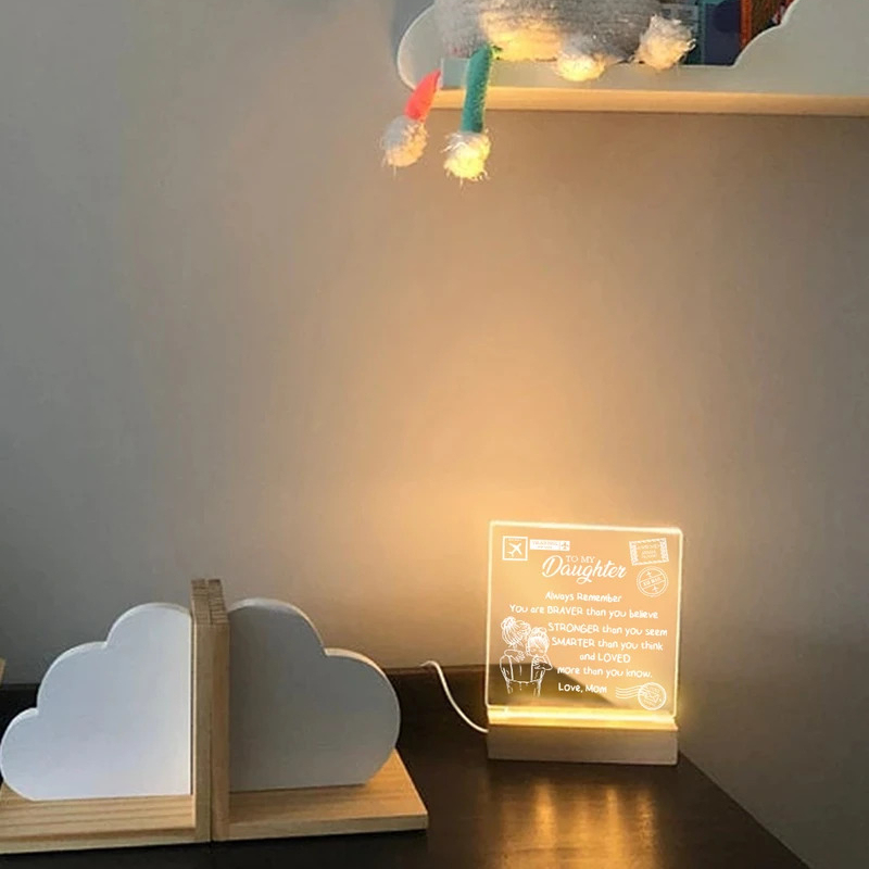 To My Daughter Night Light-Jessemade AU