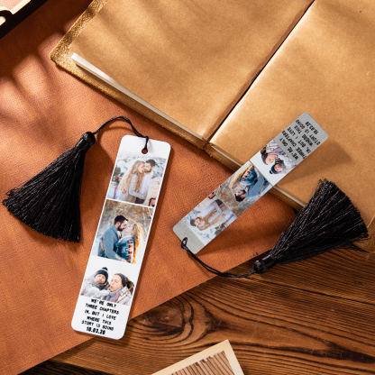 Back to School Gift Personalised Photo Bookmark Custom 3 Photos Gift for Readers-Jessemade AU