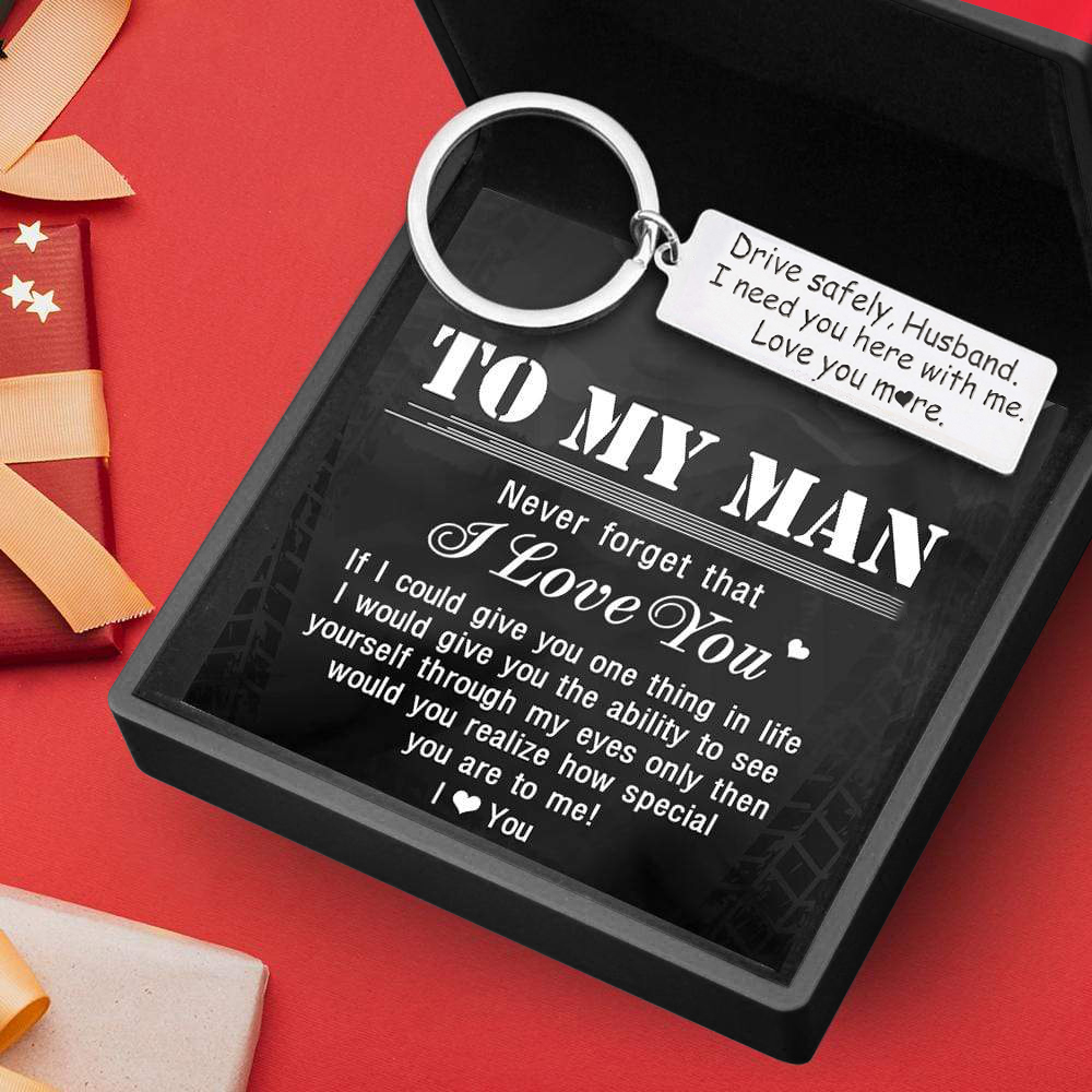 Drive safely Keychain for Your Lovers "We Need You Here with Us"-Jessemade AU