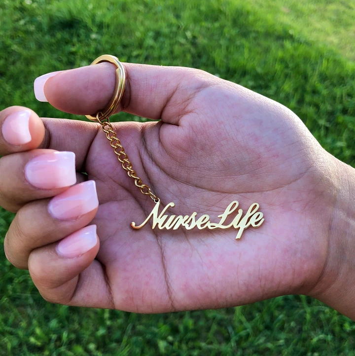 Personalised Keychain Custom name Keychain Gifts For Her-Jessemade AU