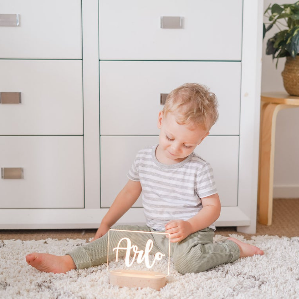 Personalised Baby Name Night Light-Jessemade AU