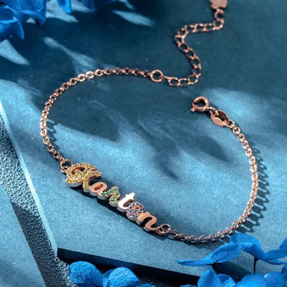 Personalised Bracelet Custom 1 Name Bracelet Gift For Women-Jessemade AU