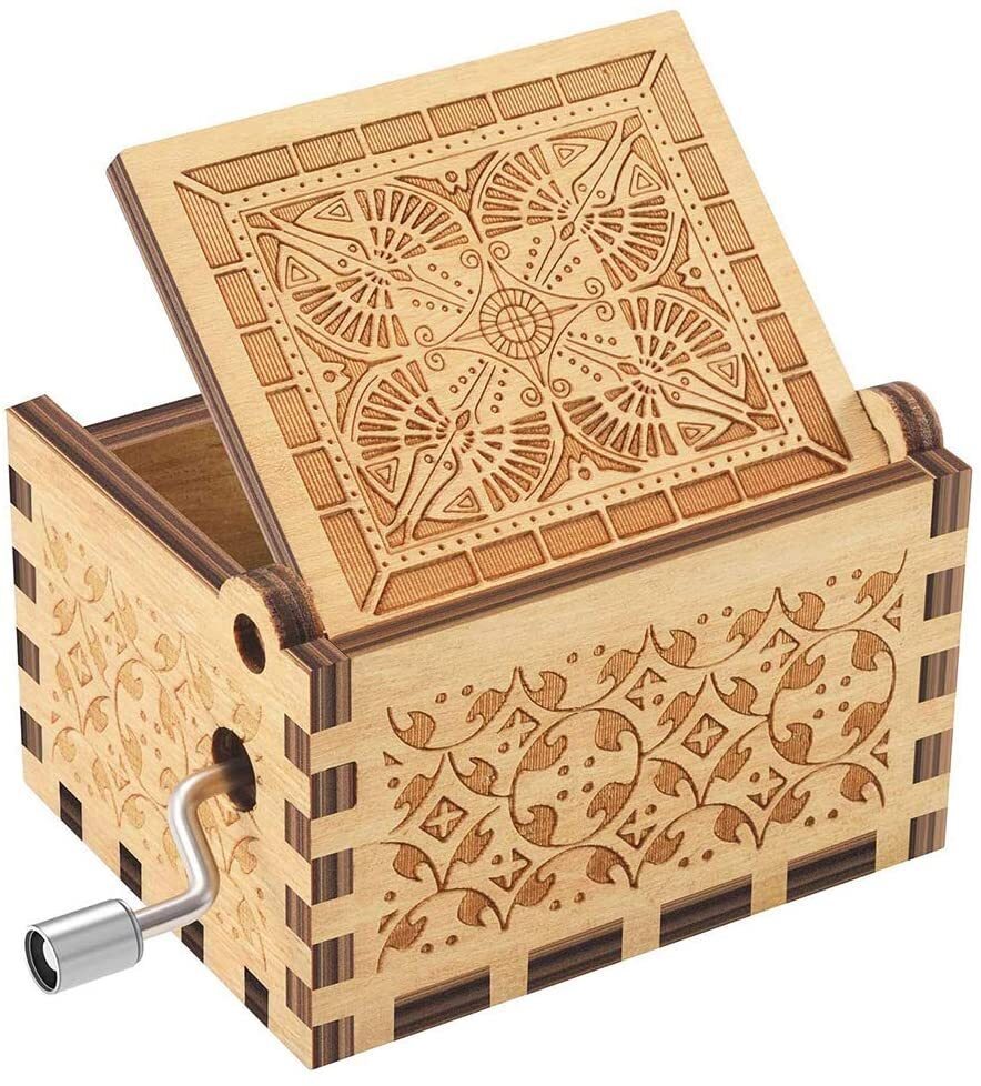 To My Son-Exquisite Wooden Music Box From Dad To Son-Jessemade AU