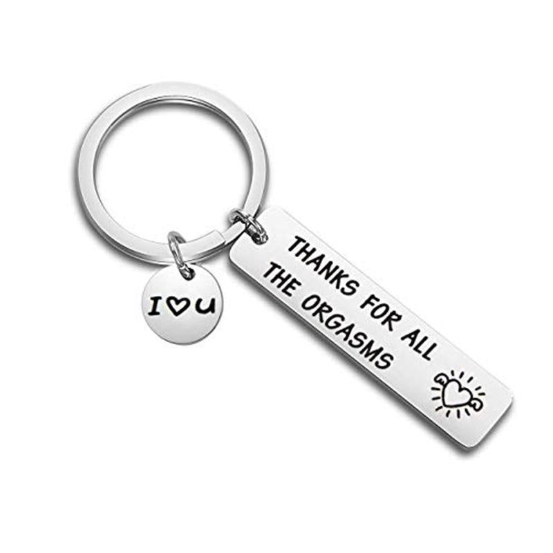 Thanks For All The Orgasms, I Love You Keychain Gifts For Her-Jessemade AU