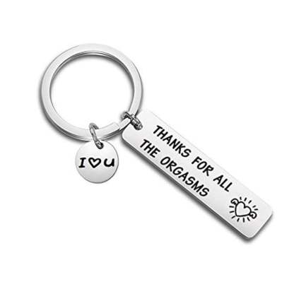 Thanks For All The Orgasms, I Love You Keychain Gifts For Her-Jessemade AU