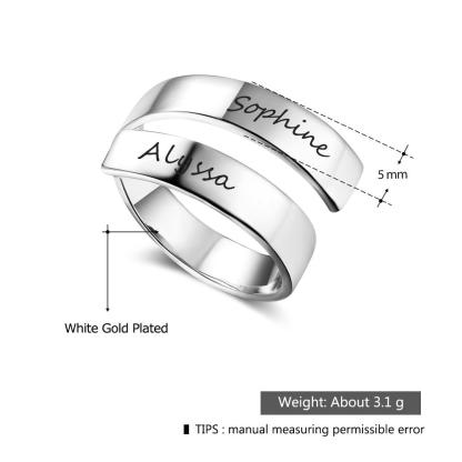Personalised Ring for Women-Jessemade AU