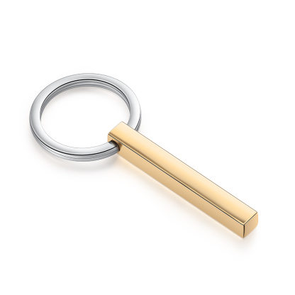 Personalised 3D Bar Keychain 4 Side Vertical Bar Keychain Gifts For Her-Jessemade AU