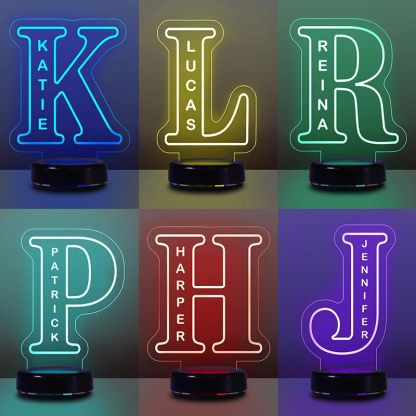 Custom Letter Neon Night Light-Jessemade AU