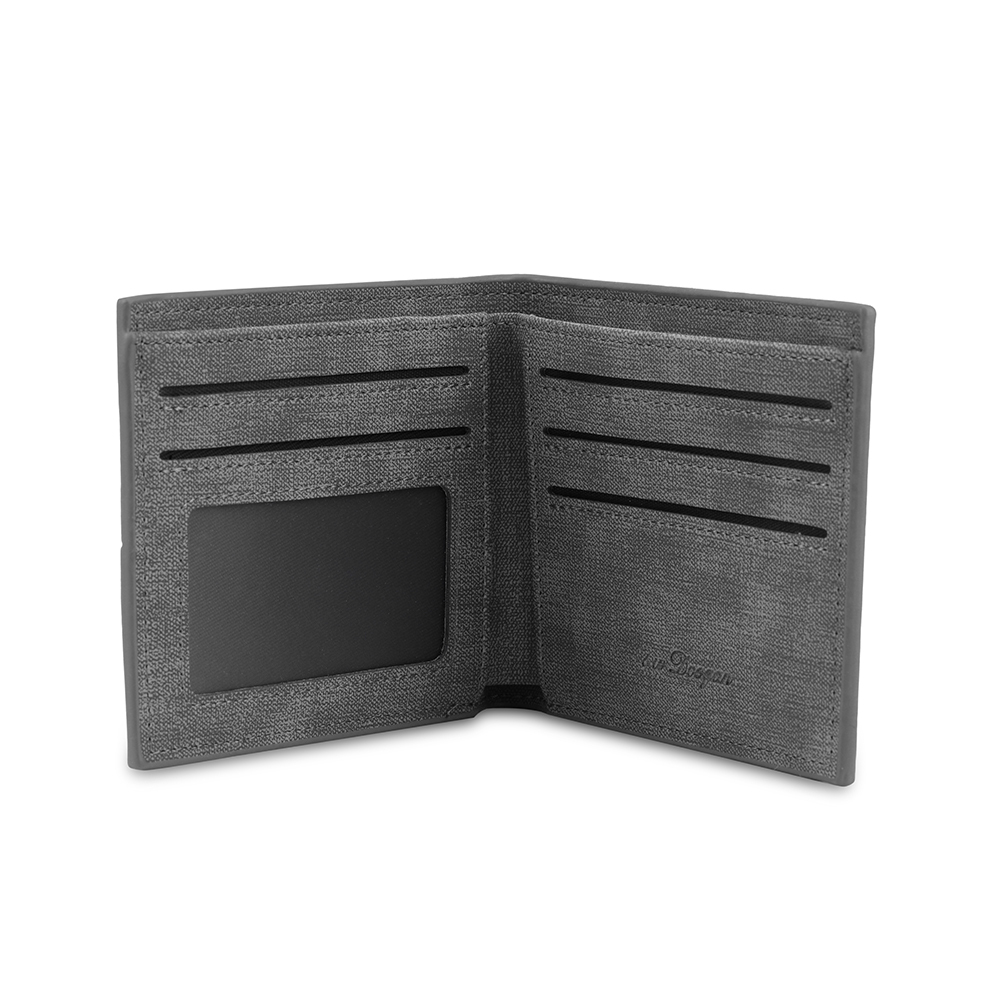 Personalised Leather Wallet Engraved Photo Short Purse Custom Folding Wallet Gifts For Him-Jessemade AU