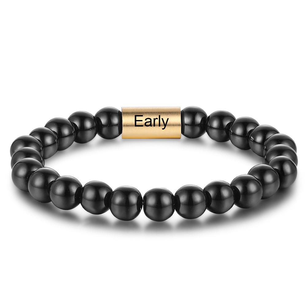 Personalised Men's Bracelet For Dad-Jessemade AU