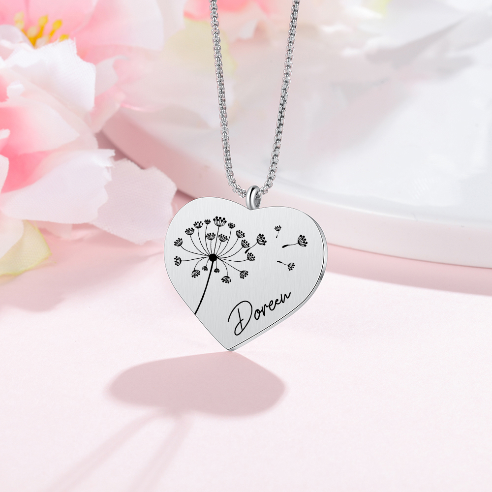 Personalised Graduation Necklace Custom Name & Photo Heart Pendant Necklace Gift for Her-Jessemade AU