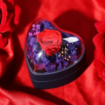 Eternal Rose Exquisite Jewelry Box Storage Box Gift Packaging Box-Jessemade AU