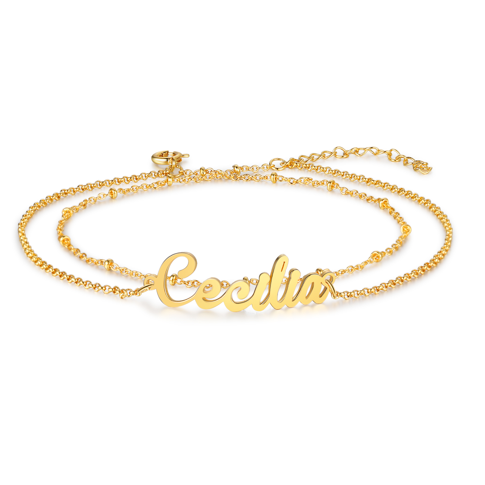 Personalised Name Anklet For The Summer-Next Life Meet Again