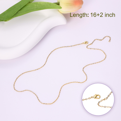 Necklace Chain Extra Spare Chain 40+5cm/16"+2"-Jessemade AU