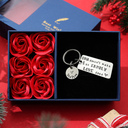 Family Keychain, Personalised Keychain Engraved Name Gifts For Kids-Jessemade AU