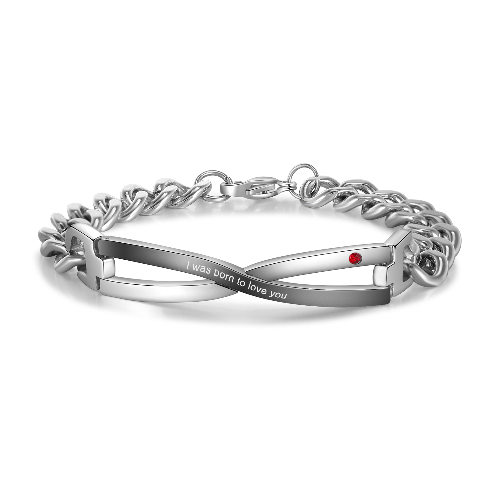 Infinity Engraving Men's and Women's Bracelet-Jessemade AU