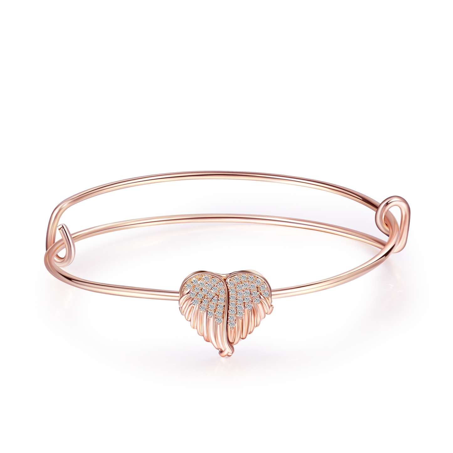 Personalised Heart Wings Photo Locket Bracelet Custom Photo Bracelet Gifts For Her-Jessemade AU