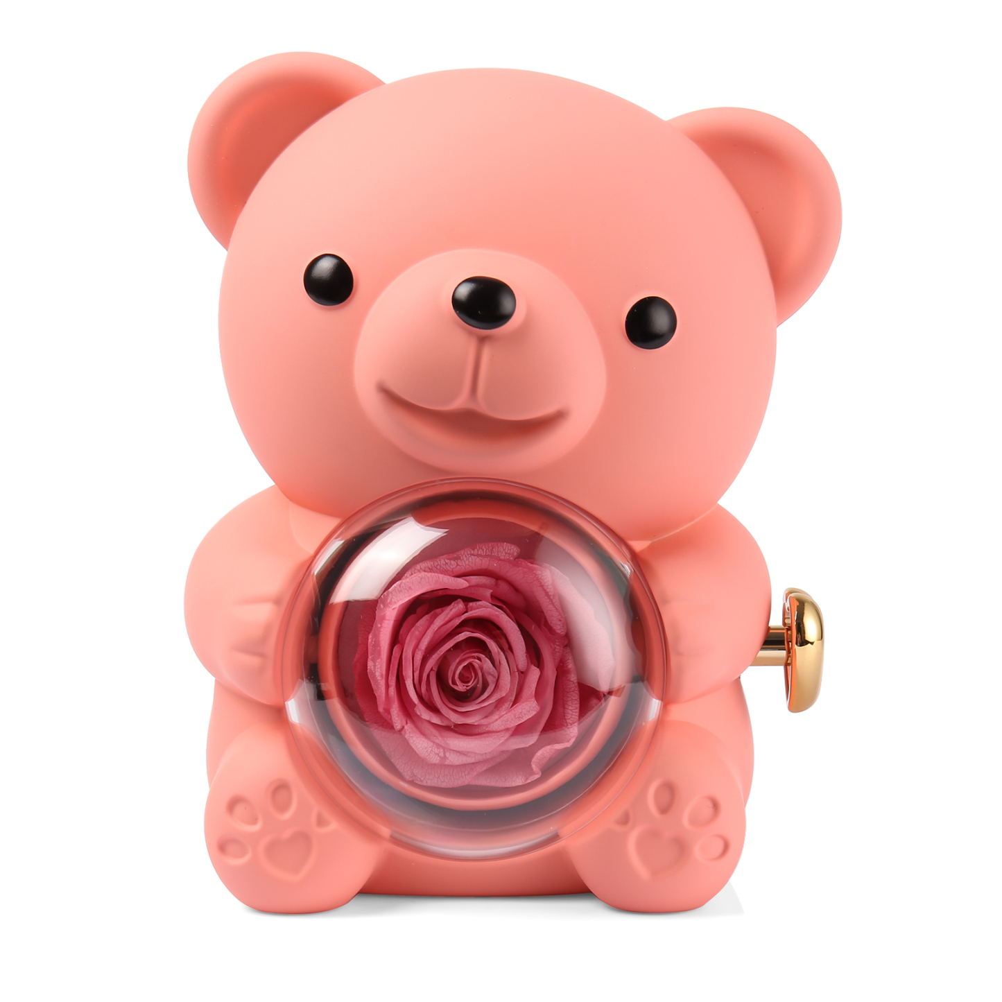 Bear Exquisite Gift Box Red Pink Rose Gift Packaging-Jessemade AU