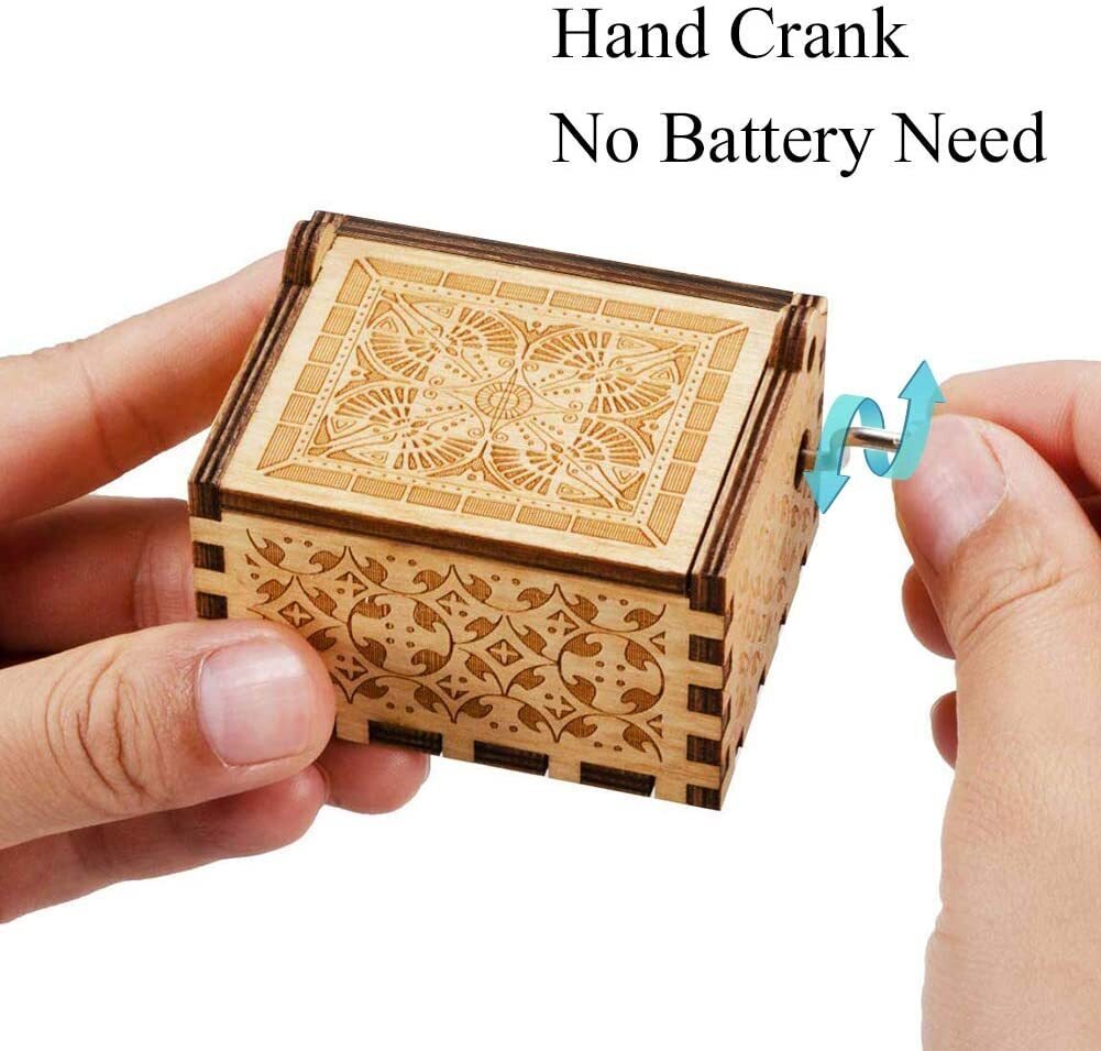 To My Son-Exquisite Wooden Music Box From Dad To Son-Jessemade AU