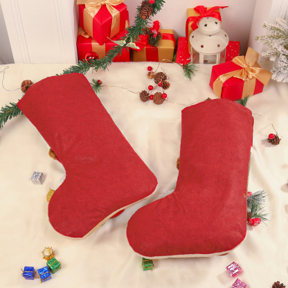 Christmas Stockings Ornaments Customised 1 Name Christmas Sock Personalised Gifts for Family Friends-Jessemade AU