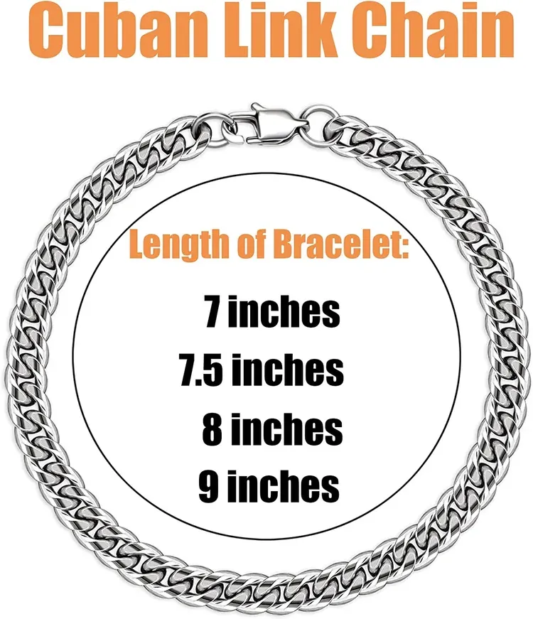 To My Grandson Believe Deep In Your Heart Cuban Chain Bracelet Birthday Gift-Jessemade AU