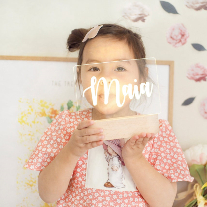Personalised Children's Nursery Lamp-Jessemade AU